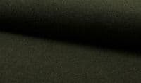 Luxury 100% Boiled Wool Fabric Material – DK OLIVE